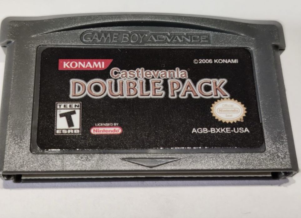 Castlevania Double Pack dwie gry Nintendo Gameboy Advance
