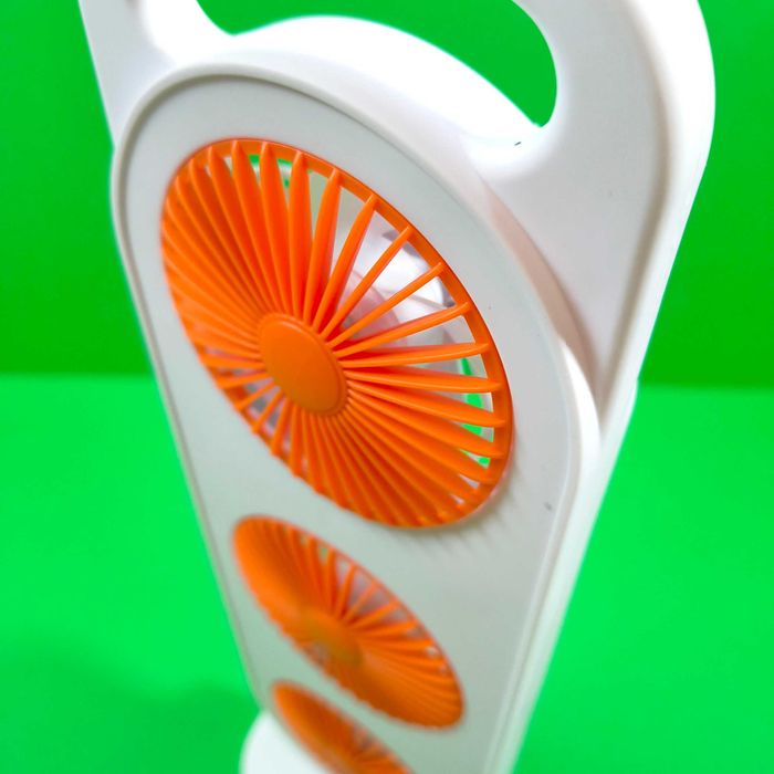 Новий вентилятор акумуляторний 3-х швидкісний потужний