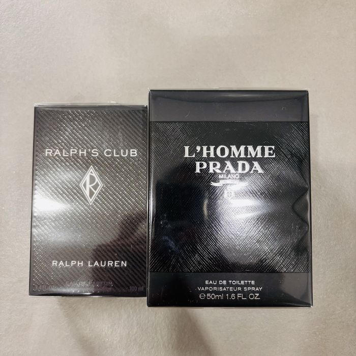 Perfumes de homem prada e Ralph Lauren