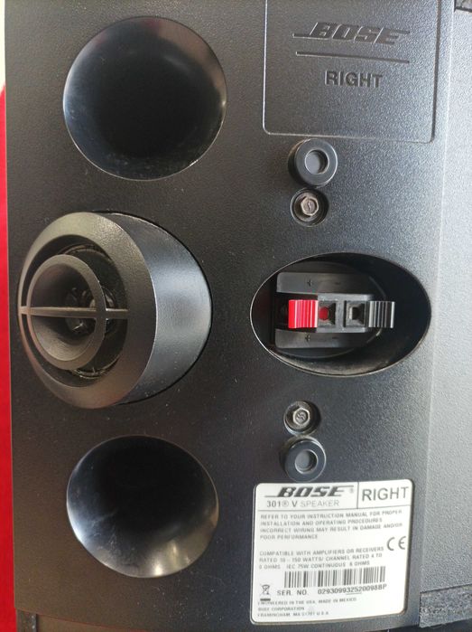 Colunas Bose 301 Serie V