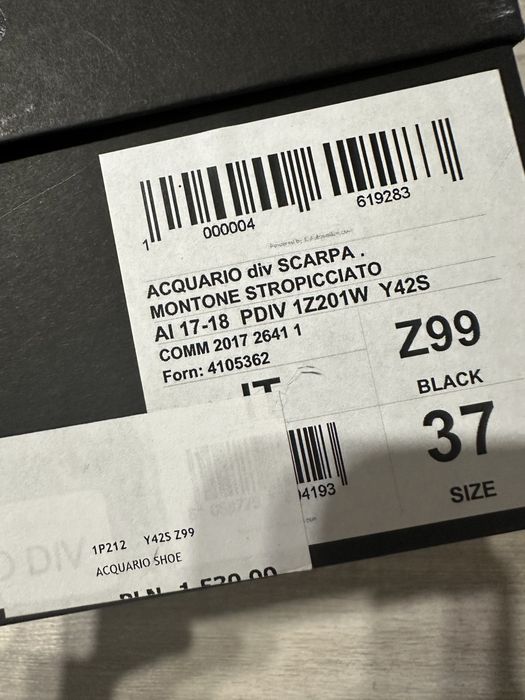 Nowe skórzane buty pinko