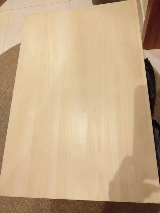 Armário estante arrumação madeira BESTA  IKEA,60x40x38alt,1prateleira,castanho claro,robusto