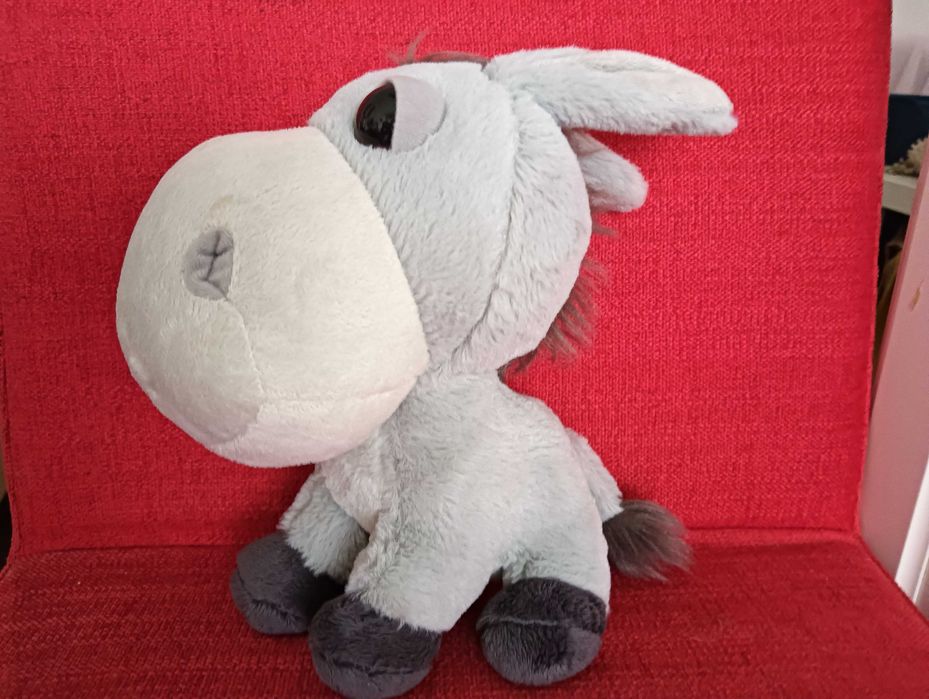 Peluche médio Burrinho da Big Headz 24cm