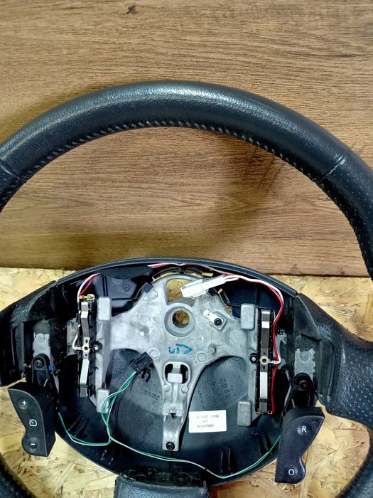 Renault Megane 2 Scenic 2 FL lift kierownica skóra oryginał demontaż