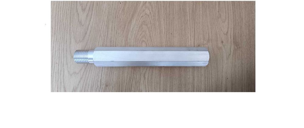 Алюминиевый удлинитель L 300 мм резьба 1-1/4 UNC для алмазной коронки