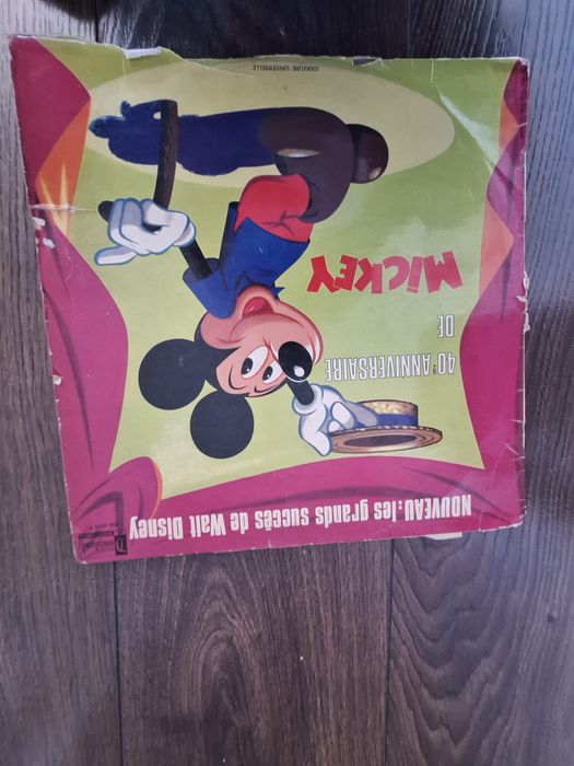 Vinil do Mickey waltdisney