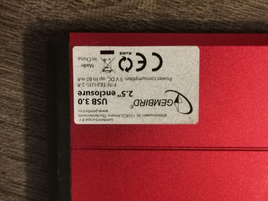 Dysk zewnętrzny SSD 512 GB na USB 3.0 komplet z kablem USB