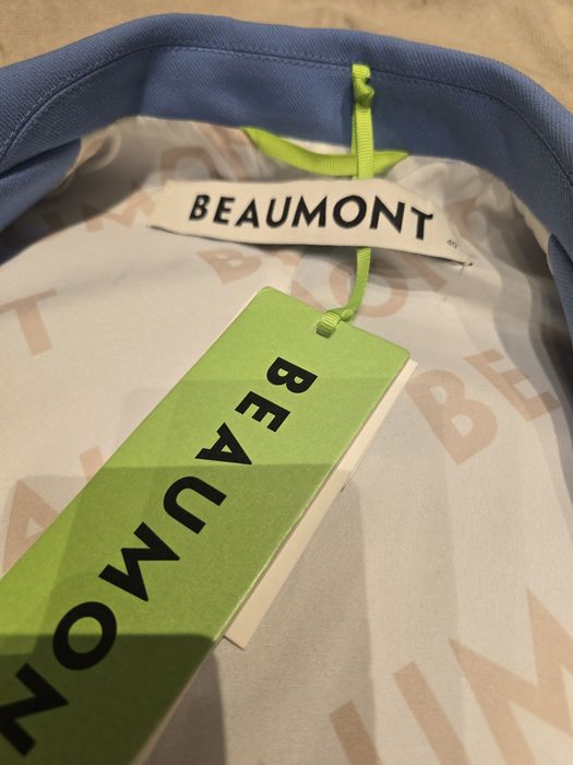 Kamizelka niebieska nowa stan idealny BEAUMONT L 40