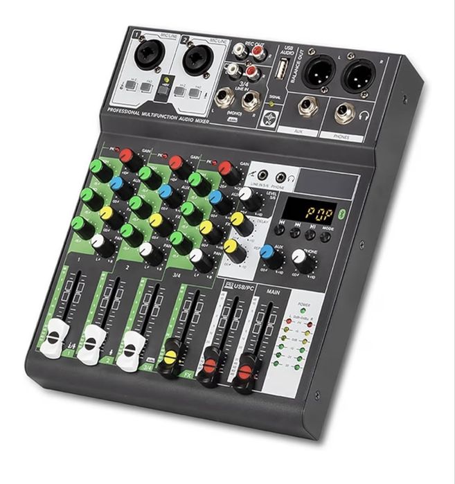 Konsola miksująca dźwięk usb komputer 48V audio