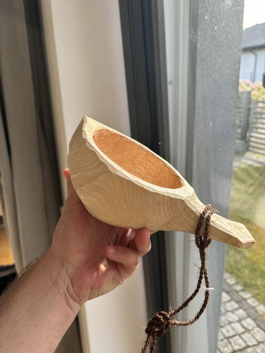 Kuksa drewniana kubek bushcraft