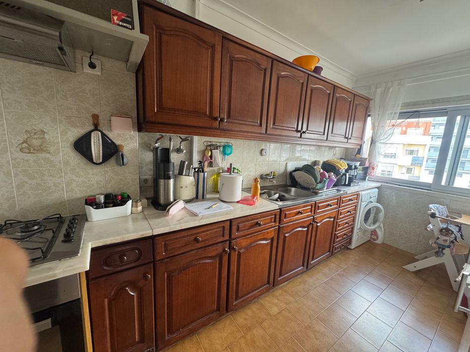 Cozinha Madeira com bancada