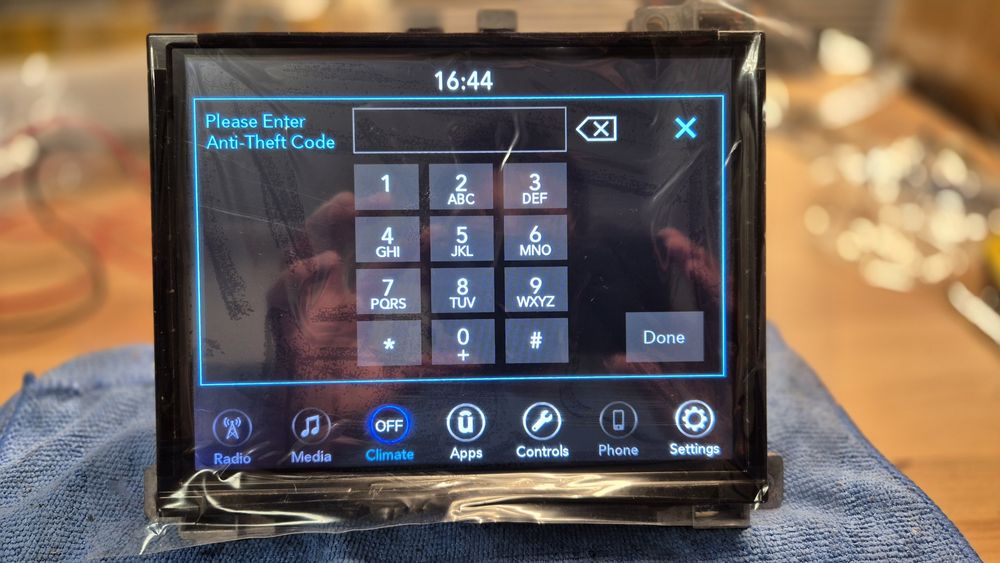 Wyświetlacz LG Panasonic uConnect 8.4 wyświetlacz Dodge Jeep LA084X01