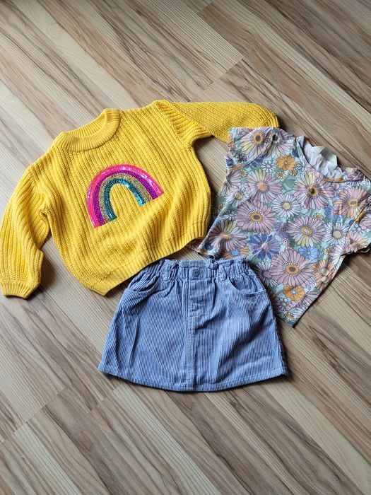 Paczka ubranek dla dziewczynki 104