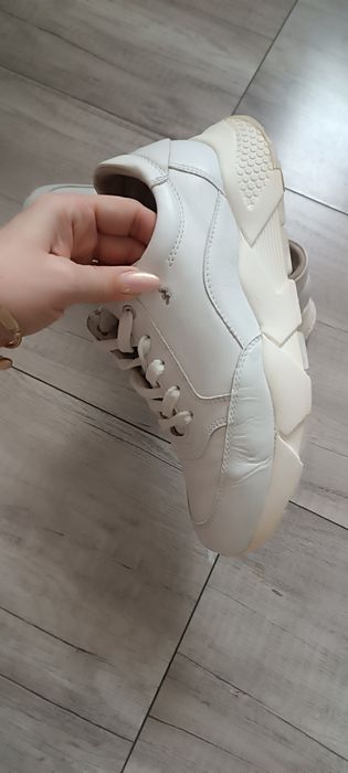 Sneakersy , buty skórzane  Wojas