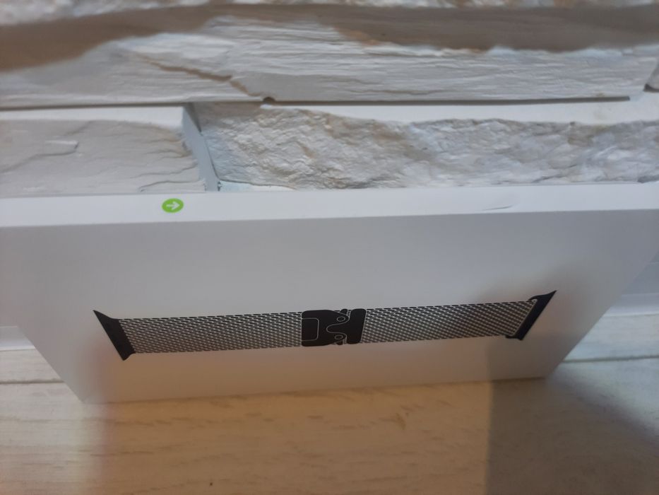 Pasek Apple Watch 49mm Black Titanium Milanese Loop M