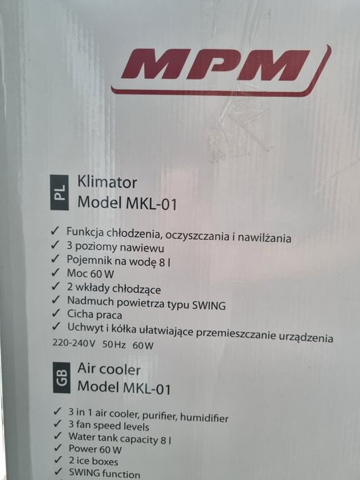 Klimatyzator MPM