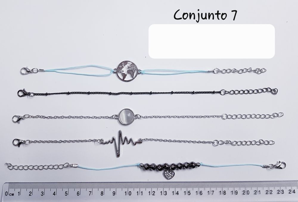 Stock de Pulseiras (124 pulseiras) (Portes Incluidos)