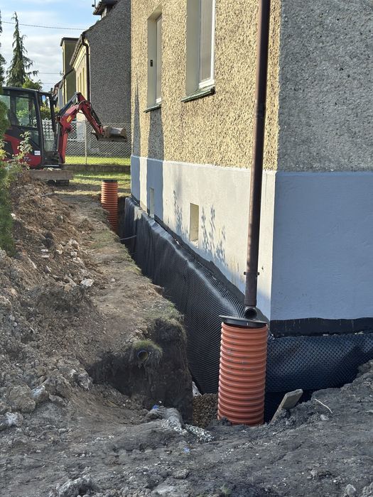 Usługi instalacyjne roboty ziemne przyłącza wod kan przeciski kretem