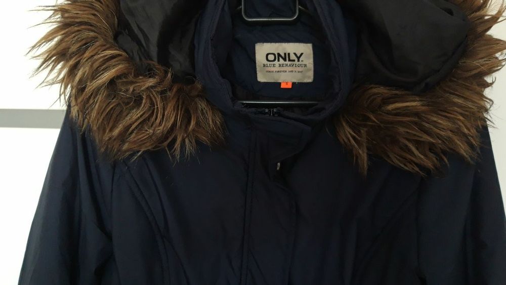 Granatowa kurtka ONLY S
