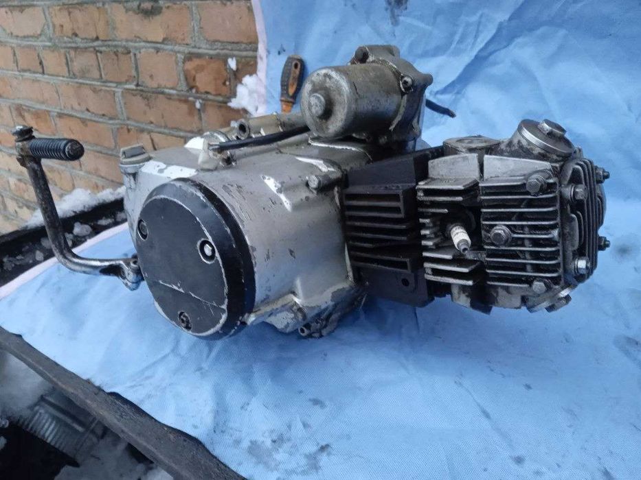 Двигатель на мопед Альфа , Актив , Дельта , Мусстанг  110 кубов