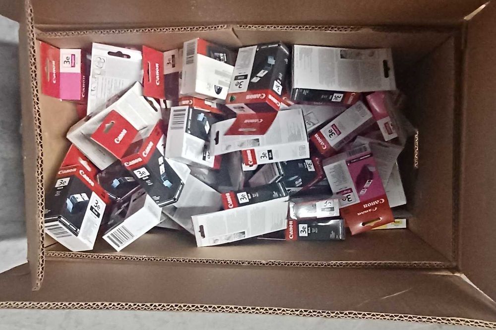 Tinteiro CANON 3e - Black - Cyan - Yellow - Magenta - NOVO - NA CAIXA