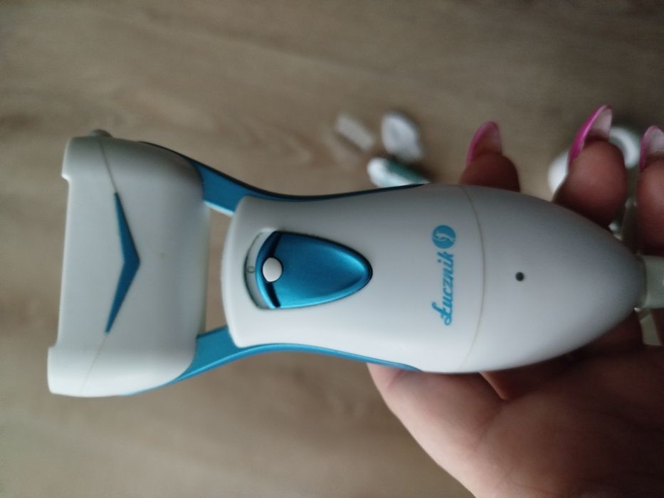 Łucznik Braun elektryczna tarka do stóp i masażer do twarzy