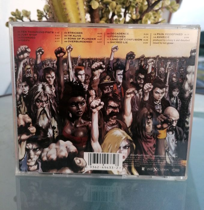 Cd DISTURBED - Ten Thousand Fists