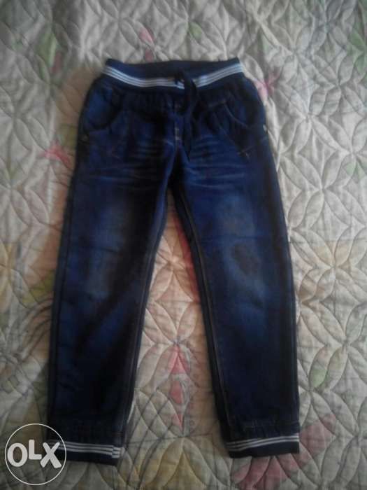 Джинсы на флисе