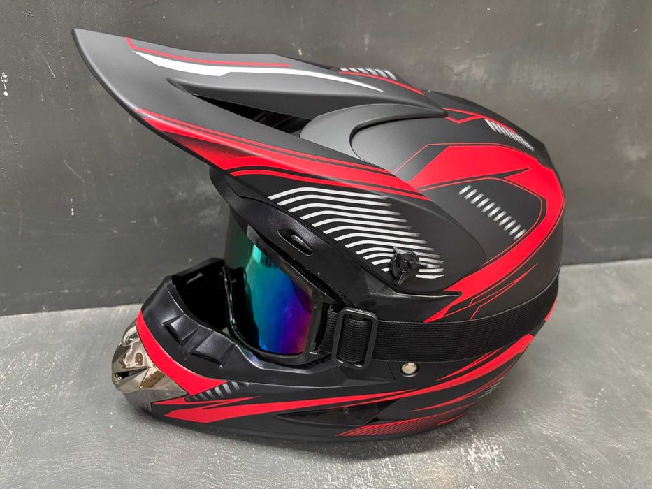 ОПТОВА ЦІНА!!! Мотоциклетний шолом Кросовий шолом