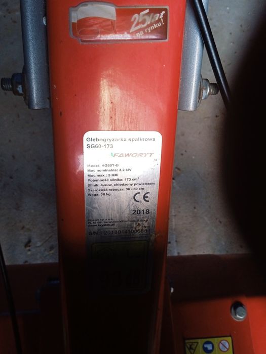 Glebogryzarka spalinowa SG60-173 FAWORYT