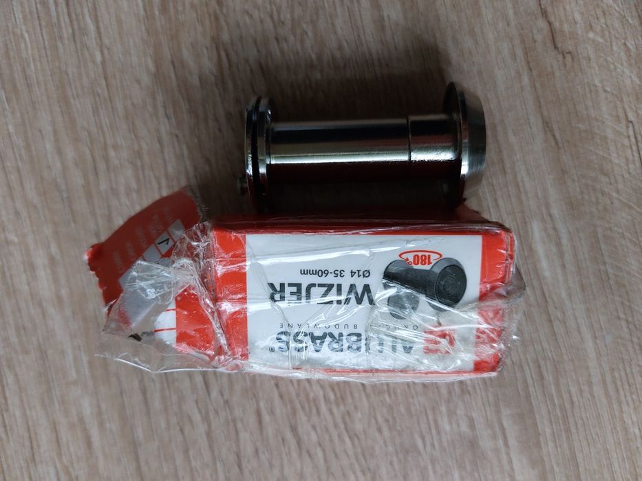 Wizjer Ø14 nikiel-Satyna 35-60MM Alubrass judasz WAL14N nowy