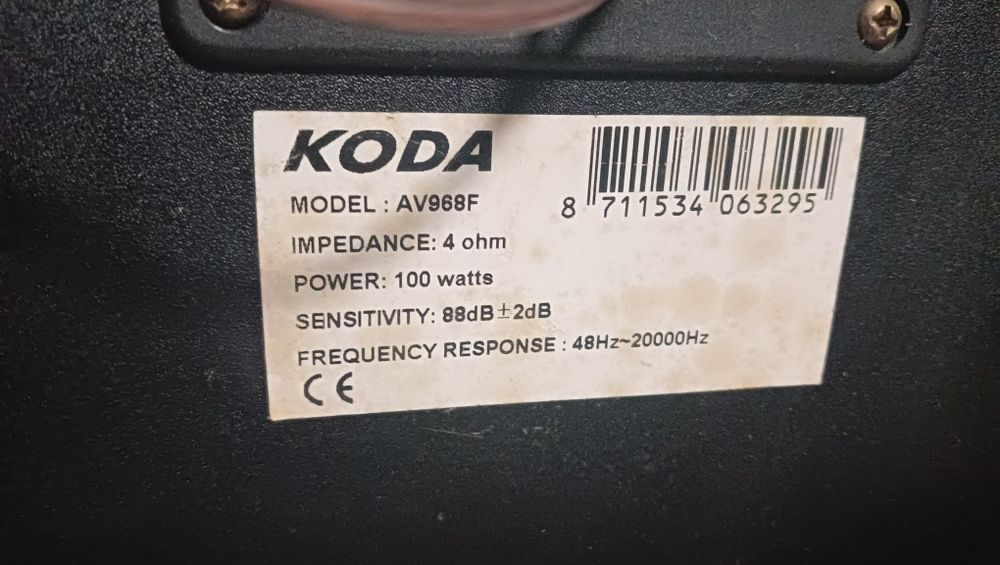 Amplituner wzmacniacz JVC RX-7020R kolumny koda