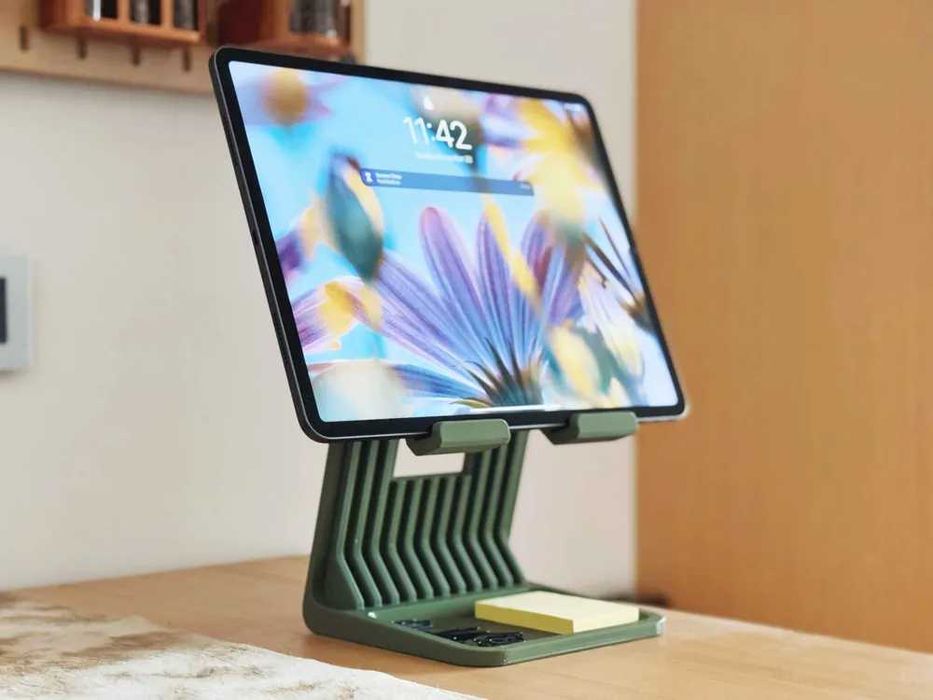Suporte Elevado para iPad / Tablet com Bandeja