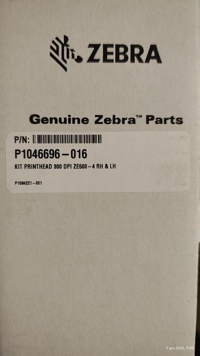 Głowica drukarki Zebra ZE500
