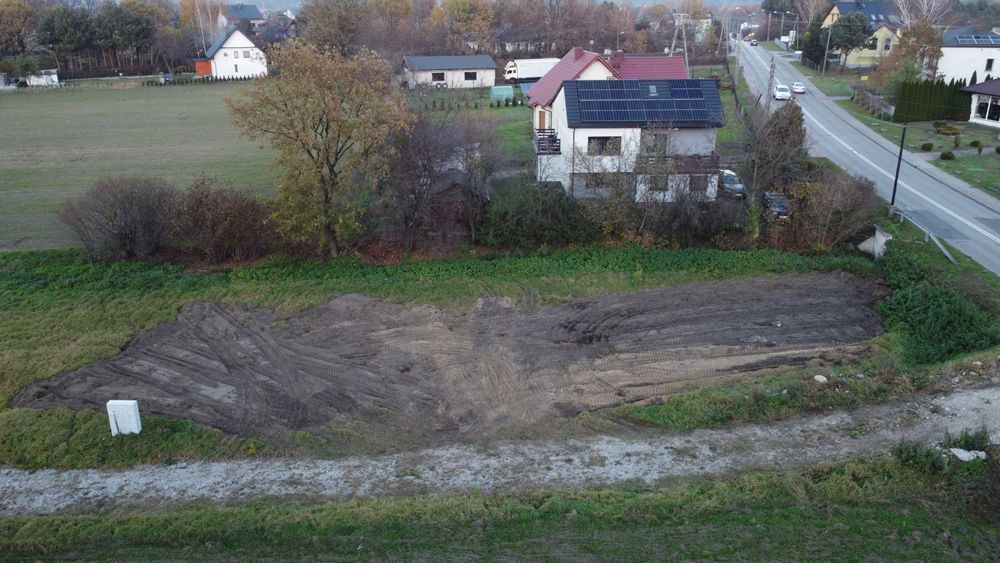 Działka budowlana Nędza ul Jana Pawła II, 768m2, uzbrojona