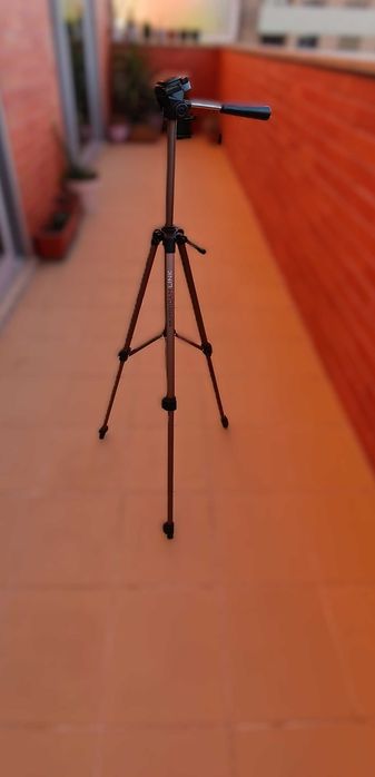 Tripé Profissional CamLink TP-1700 com Saco de Transporte