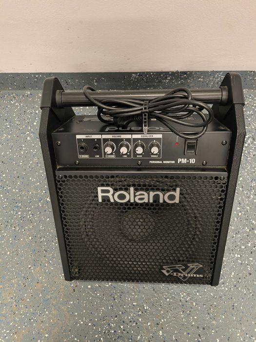 Roland PM-10 aktywny zestaw nagłośnieniowy do perkusji elektronicznej.