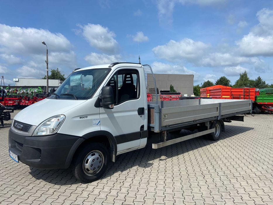 Iveco Daily 50C17 3.0 170KM skrzynia otwarta 6m 1wł. Kat: C
