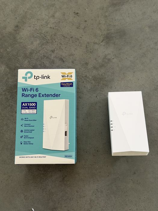 Dwie sztuki Repeater wi-fi TP-Link RE500X LAN