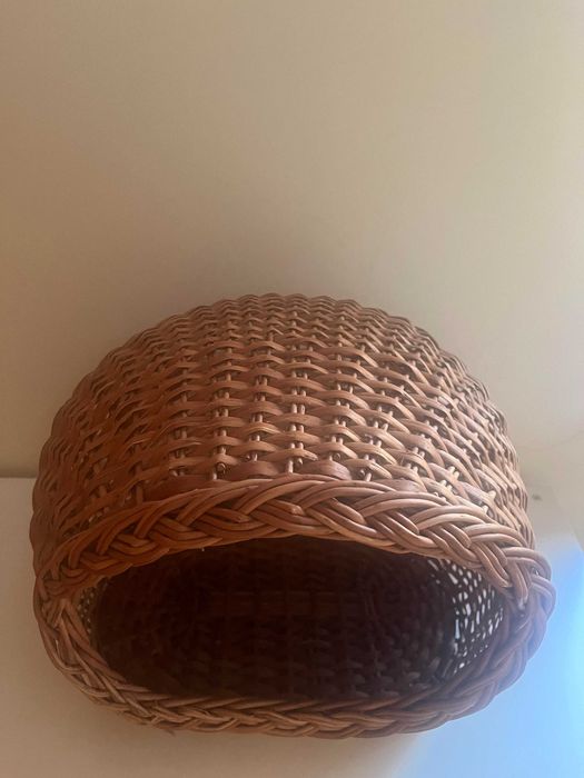 Cesta de Gato em vime