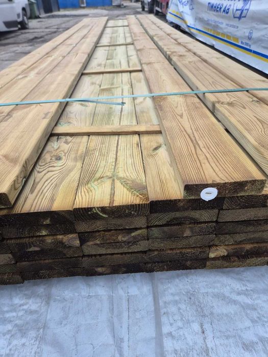 Kantówka Słup Belka Suszona Heblowana Gładka KVH 10x10cm 5m