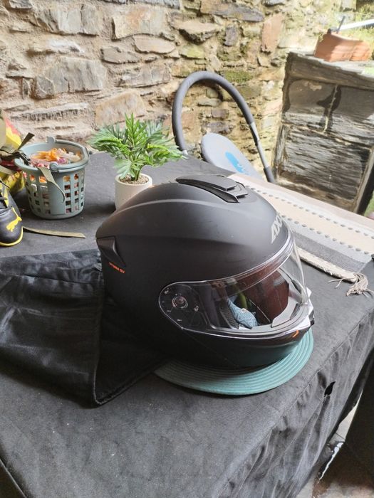Capacete axxis moto