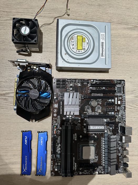 AMD FX-4130 + 8GB DDR3 + GT 740 – komplet, do sprawdzenia