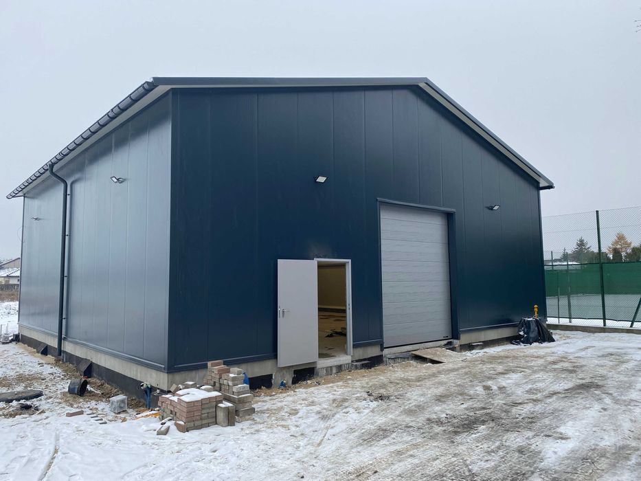 Hale stalowe, garaże