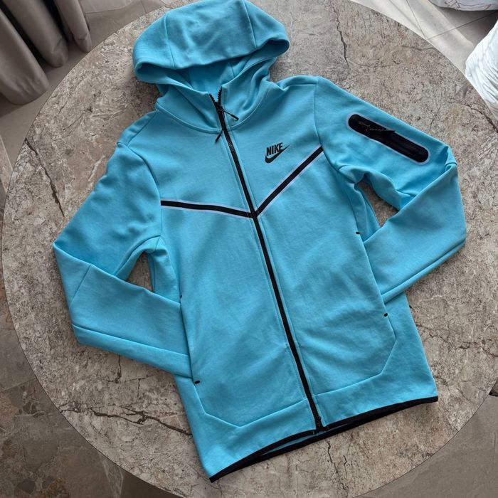 Мужская спортивная кофта зипка найк теч флис Nike tech fleece
