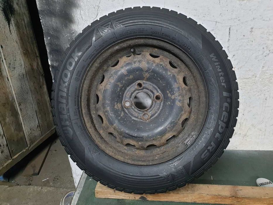 Felga Koło Zapas Daewoo Opel R14 4x100 ET 43 opona 175/70R14