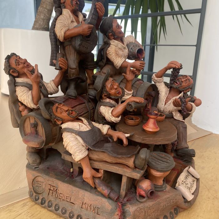 Artesanato em barro- Festejando o S. Martinho