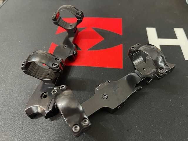 Montaż powtarzalny 30mm z obejmami BLASER TIKKA CZ 550 600 nie Łuszczk