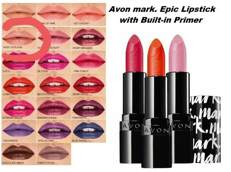 Trwała szminka "Moc koloru" Rosy outlook