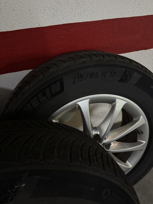 Jantes Mercedes 17” Novas com pneus Michelin